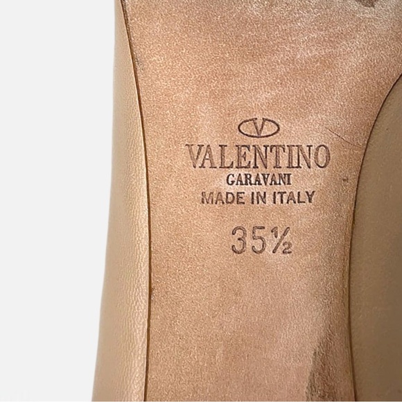 Valentino | Rockstud Lace Up Pumps - Picture 3 of 5